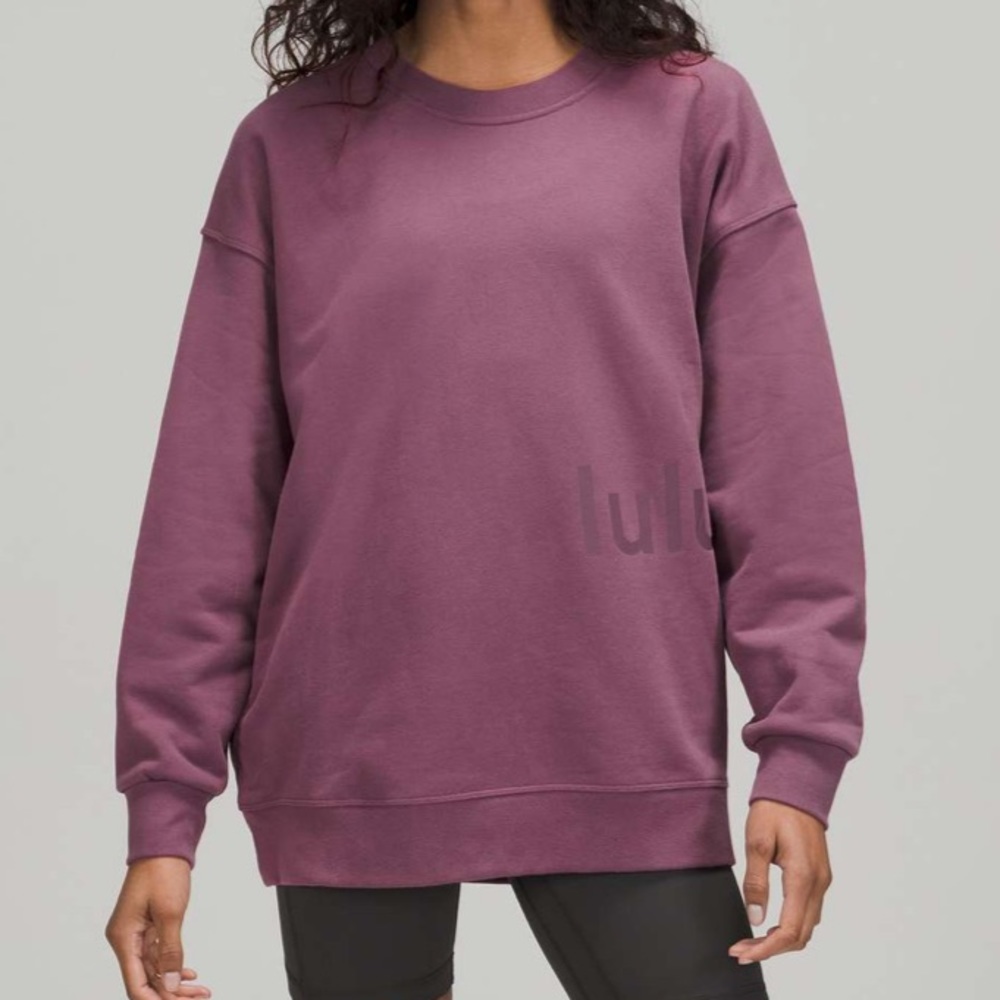lululemon athletica Purple Sweatshirt